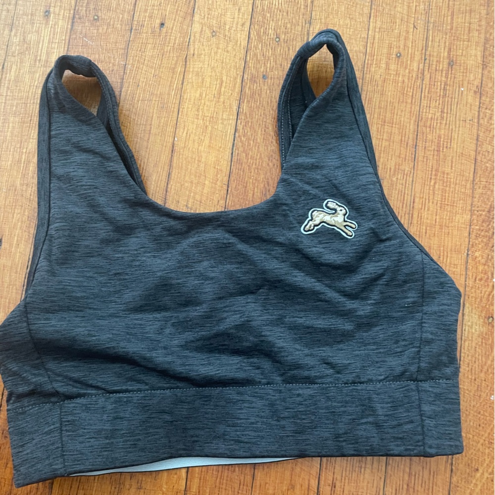Tracksmith Session Bra XS Dark Gray